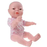 Berjuan Pasgeboren Aziatisch Meisje Met Klerenpop 30 Cm