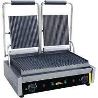 Buffalo Contact Grill Dubbel Gegroefd - 2900W