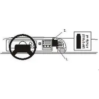Brodit Proclip Angled Mount (852135)