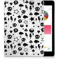 B2Ctelecom Tablet BackCover Apple iPad 9.7 2018 | 2017 Silver Punk