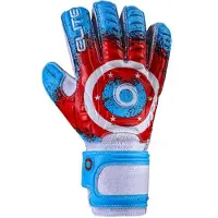 Elite Sport Stars Keepershandschoenen Kinderen - Wit / Royal / Rood | Maat: 5