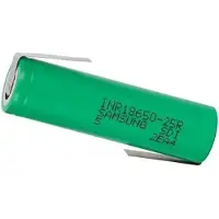 Samsung 1 Stuk Z-Soldeerlippen INR18650-25R 20A