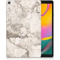 B2Ctelecom Samsung Galaxy Tab A 10.1 (2019) Tablet Back Cover Marmer Beige