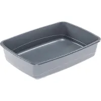 Ferplast Kattenbak van plastic, afmetingen 54,5 x 39,5 x 12,5 cm - medium