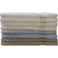 ISleep Terry Gastendoek - 30x50 cm - Licht Blauw - 6 stuks