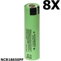 Panasonic 8 Stuks - NCR18650PF 10A 18650