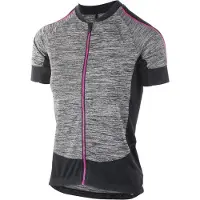 Rogelli Ds Wielershirt KM Carlyn3.0 Zwart/Grijs/Roze XS