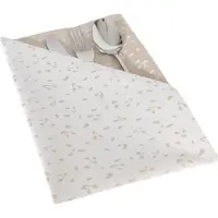 De Witte Lietaer Set 4 Damast Servetten, 'Rio Taupe', , 50x50cm