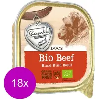Renske Adult Bio Alu 300 g - Hondenvoer - 18 x Rund Graanvrij - NL-BIO-01