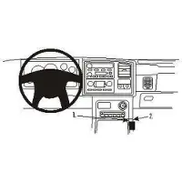 Brodit PDA/GPS/mobiele telefoons accessoires ProClip