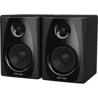 Behringer Studio 50USB 150W Noir Haut-Parleur - Hauts-parleurs (2-Voies, 2.0 canaux, avec Fil, 150 W, Noir)
