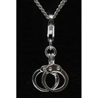 MOOYE ® - Collectie Zilveren Handboeien los middel hanger én bedel
