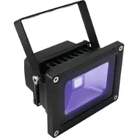Eurolite IP FL-10 COB UV-floodlight LED 10 W Zwart