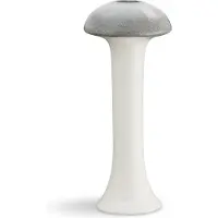 Kähler Design Ahlmann Kandelaar - 20 cm - Grijs/Wit