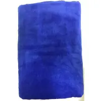 S & LT Velours strandlaken kobaltblauw