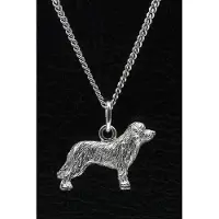 MOOYE ® - Collectie Zilveren Gos d' atura catala ketting hanger - groot