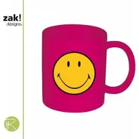 Zak!Designs Koffiebeker - - Smiley - classic - 350 ml