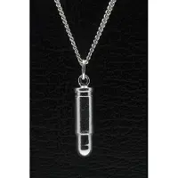 MOOYE ® - Collectie Zilveren Kogel middel ketting hanger