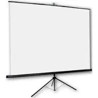 ORAY Draagbaar projectiescherm met statief Byron 2 TRE02B1180180 Wit en Zwart