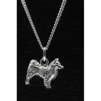 MOOYE ® - Collectie Zilveren Volpino italiano ketting hanger - groot