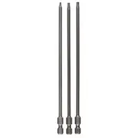 Bosch 3-DELIGE SCHROEFBITSET EXTRA-HARD T8-T10-T15, 152 MM