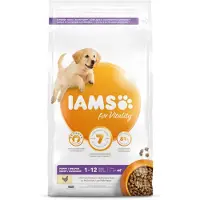 IAMS 3x Dog Puppy - Junior Large Kip 3 kg