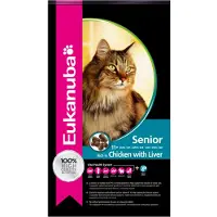 Eukanuba 4x Kattenvoer Droog Senior Top Condition Kip - Lever 2 kg