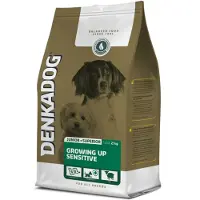 Denkadog 4x Hondenvoer Growing Up Sensitive 2,5 Kg