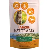 IAMS 5x Naturally Kat Adult New Sealand Lam & Rijst 700 Gr