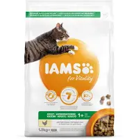IAMS 4x Kat Adult Kip 1,5 Kg