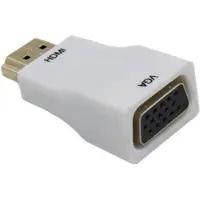 Dolphix HDMI naar VGA adapter - compact / wit