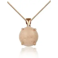 Montebello Montebello, hanger met aventurine steen en ketting, Sirolo