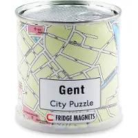 City Puzzle Gent - Puzzel - Magnetisch - 100 puzzelstukjes
