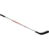 Nijdam Streethockeystick Aluminium - 135 cm - Zilver/Oranje