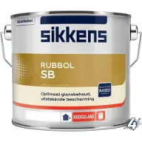 Sikkens Rubbol SB | Hoogglans Lakverf Buiten 2,5 LTR - Wit