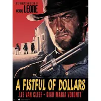 POsterpoint Clint Eastwood poster - A Fistful of Dollars - Western - film - Retro - Vintage - 70 x 100 cm