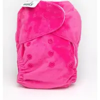 Bambooty wasbare luier all-in-two - Raspberry roze