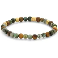 Frank 1967 7FB-0461 natuurstenen armband - stretch - gemengde kleuren