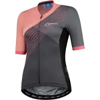 Rogelli Ds Wielershirt KM Divine Grijs/Zwart/Coral XL
