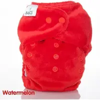 Bambooty wasbare luier all-in-two - Watermelon Rood