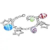 Montebello Armband Azia XXF334 - Glasbedels - Ster - 18cm