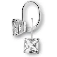 Montebello Oorbellen Mona XL - 925 Zilver Gerhodineerd - ∅10mm - 15mm