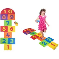 Woodyland Foam Puzzelmat Hinkelspel - Hinkelmat - Hinkelbaan