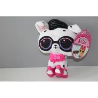 L.O.L. Surprise! LOL Surprise! - Knuffel hond Pluche- Wit en roze