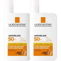 La Roche-Posay Anthelios Onzichtbare Zonnebrand Fluide SPF50+ - 2x50ml