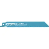 Makita B-05169 Reciprozaagbladen - 152 x 1,4mm - Metaal (5st)