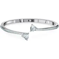 Swarovski Attract Soul Bangle (Lengte: 16.00-19.00 cm) - Zilver