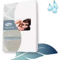 24-Bedding Duopak - 2 stuks!! - 24-Bedding Waterdicht - incontinentie - hoeslaken jersey 80 x 200 cm