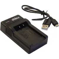 VHBW Acculader compatibel met accu's voor Garmin VIRB en VIRB Elite camera's en Garmin Alpha, Montana en Monterra GPS systemen