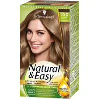 Schwarzkopf Natural & Easy 550 Satin Mørkeblond 60 ml